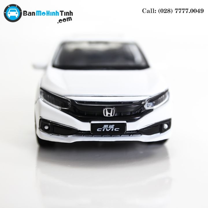 MÔ HÌNH HONDA CIVIC WHITE 1:32 JACKIE KIM