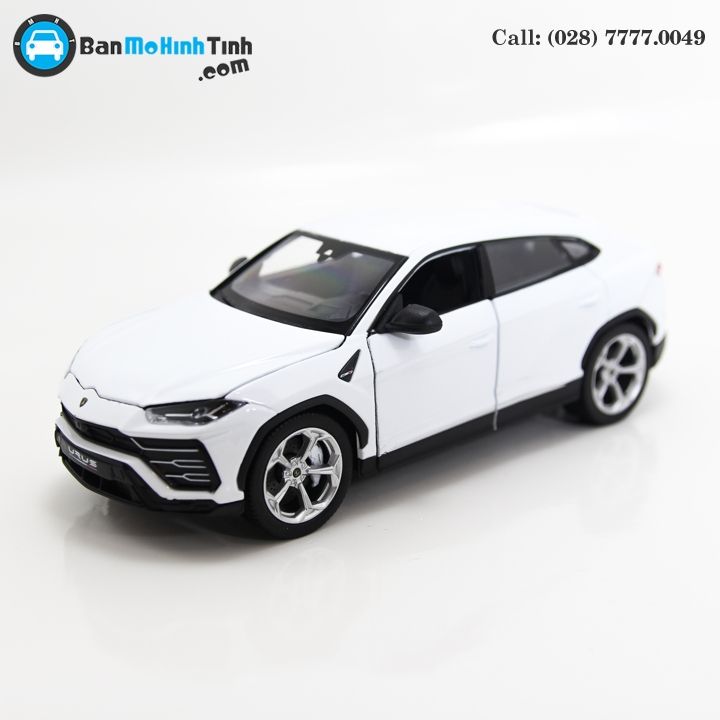 MÔ HÌNH LAMBORGHINI URUS WHITE 1:24 WELLY- 24094W