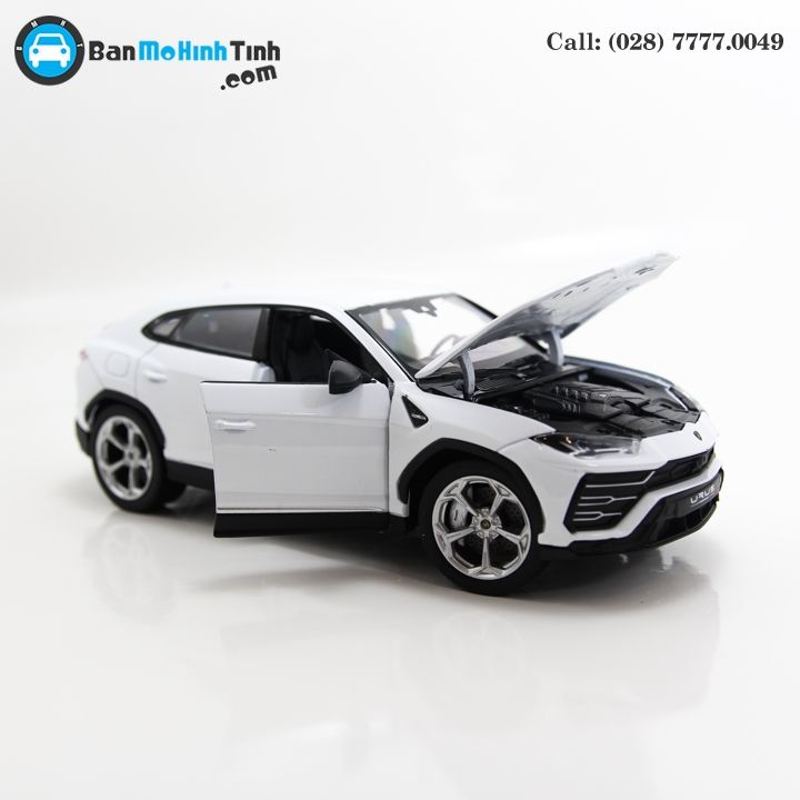 MÔ HÌNH LAMBORGHINI URUS WHITE 1:24 WELLY- 24094W