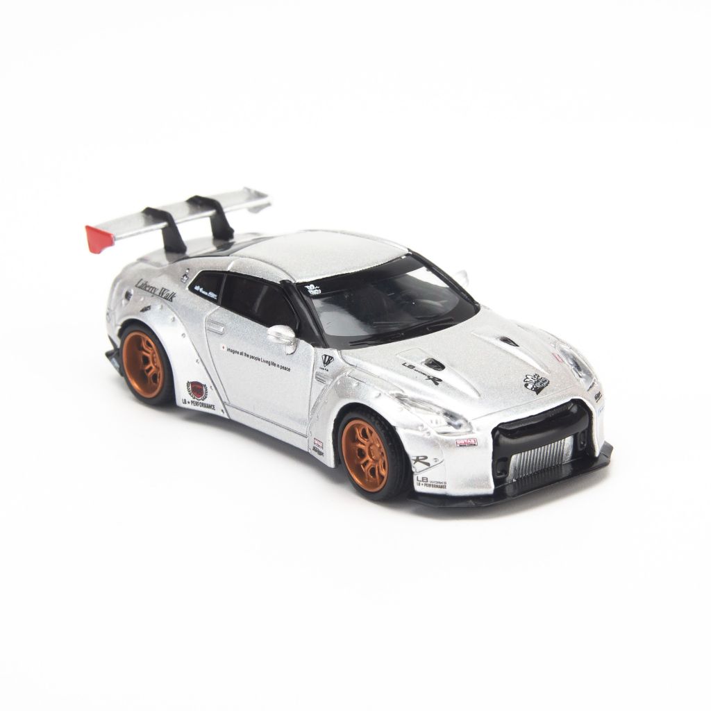 Mô hình xe Nissan GT-R R35 2009 Liberty Walk LB Works 1:64 MiniGT