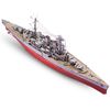 Mô hình kim loại lắp ráp 3D Tuần Dương Hạm HMS Hood (Gold, Red) - Piececool MP1066