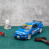 Mô hình xe Nissan GTR R34 Skyline 1:18 Solido