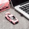 Mô hình xe thể thao Nissan GT-R R35 2009 Liberty Walk LB Works 1:64 MiniGT Pink giá rẻ (7)