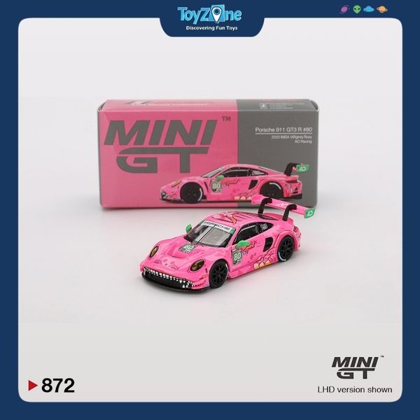 Mô hình xe Porsche 911 GT3 R #80 AO Racing 2023 IMSA 1:64 MiniGT