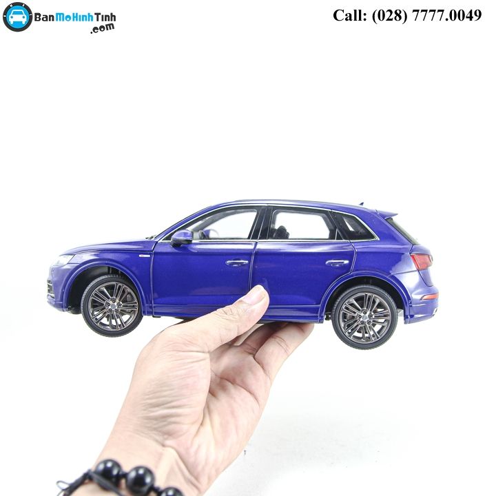 MÔ HÌNH AUDI Q5L 2017 BLUE 1:18 DEALER