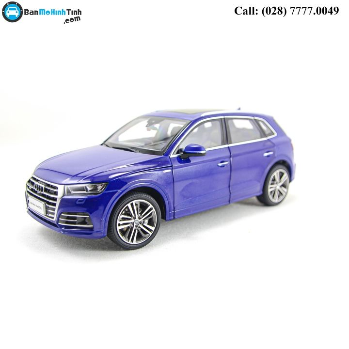 MÔ HÌNH AUDI Q5L 2017 BLUE 1:18 DEALER