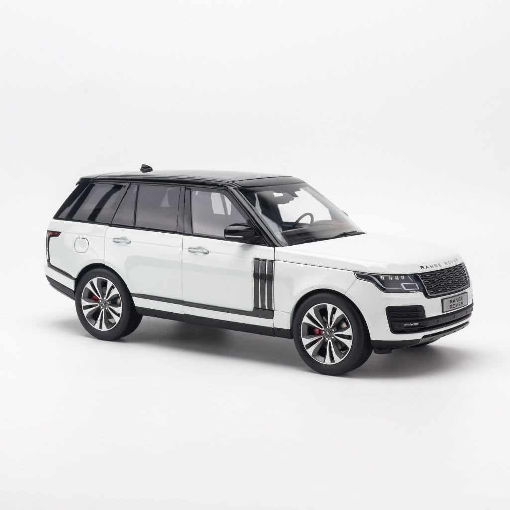 Mô hình xe Land Rover Range Rover SVA Excutive Edition 2020 1:18 LCD White