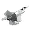 Mô hình kim loại lắp ráp 3D Phản Lực F-22 Raptor (Silver) – Metal Mosaic MP848