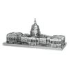 Mô hình kim loại lắp ráp 3D US Capitol (Tòa Nhà Quốc Hội Mỹ) (Silver) – Metal Mosaic MP841