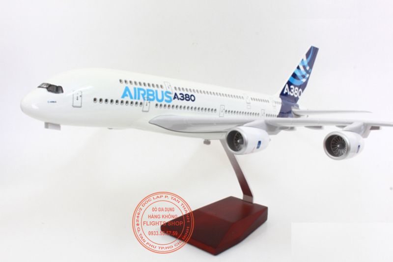 MÔ HÌNH MÁY BAY A380 ORIGINAL 49CM