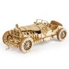 Mô hình gỗ lắp ráp 3D V8 Grand Prix Car (Xe Cổ) (Wood Color) - Robotime MC401 - WP031