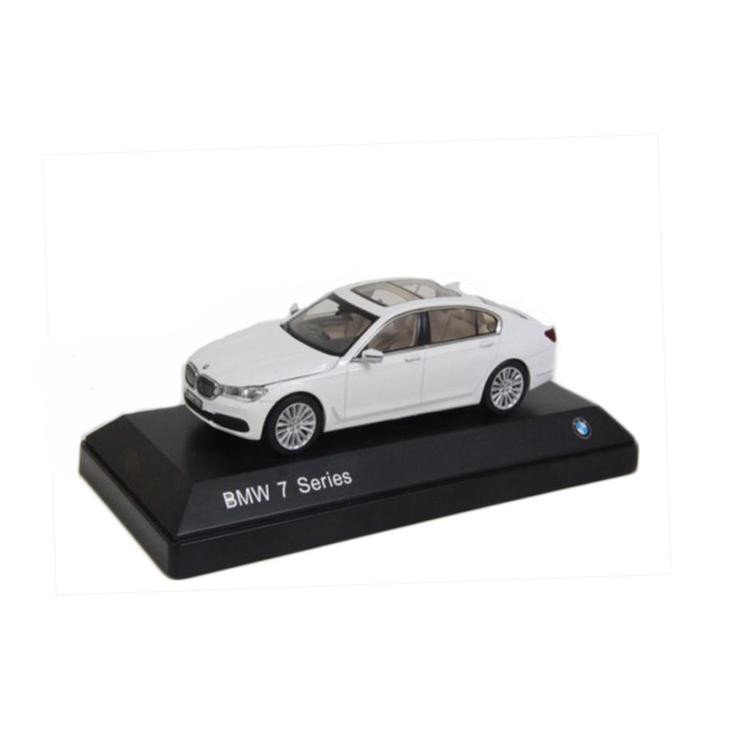  Mô hình xe BMW 7 Series 2017 White 1:43 Dealer 