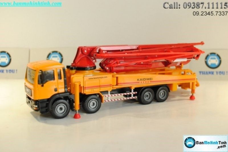 Mô hình xe Bơm Bê Tông 1:55 KDW Loại 2
