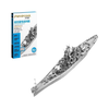 Mô hình kim loại lắp ráp 3D Thiết Giáp Hạm USS Missouri (Silver) – Piececool MP369