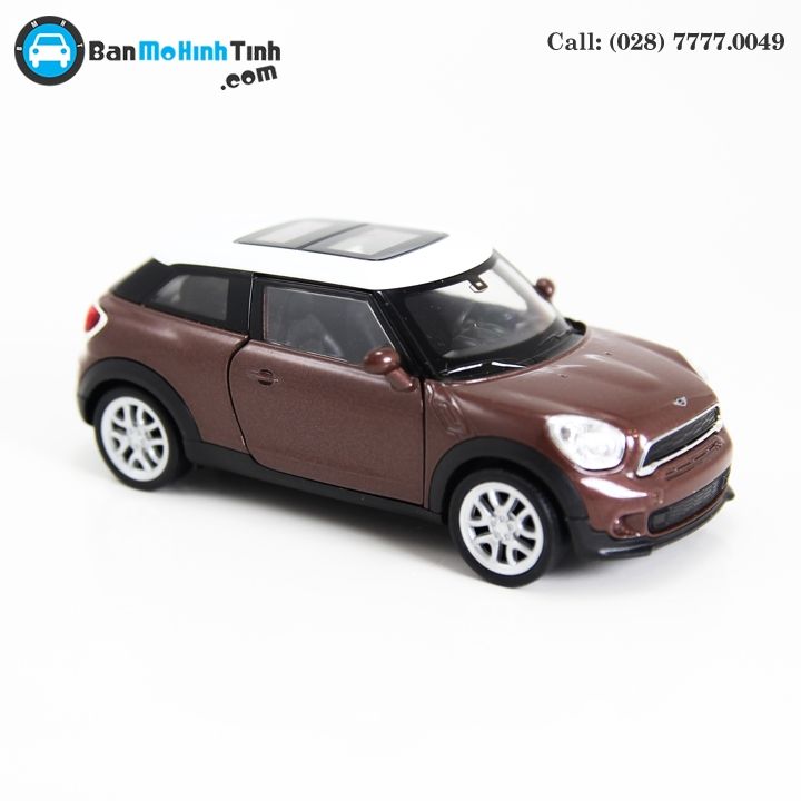 MÔ HÌNH MINI COOPER S PACEMAN BROWN 1:36 WELLY- 43685