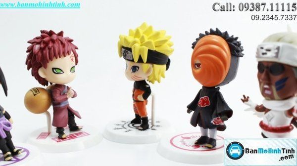 MÔ HÌNH NARUTO - SET NARUTO SHIPPUUDEN CHIBI BANDAI MH4403 BANPRESTO
