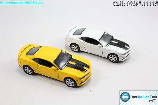 MÔ HÌNH CHEVROLET CAMARO 2014 WHITE 1:38 KINSMART