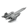 Mô hình kim loại lắp ráp 3D Trinh Sát SR-71 Blackbird (Silver) – Metal Works MP044