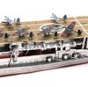 Mô hình kim loại lắp ráp 3D Akagi Aircraft Carrier (Tàu sân bay Nhật Bản) (Gold , Silver) - Piececool MP1127