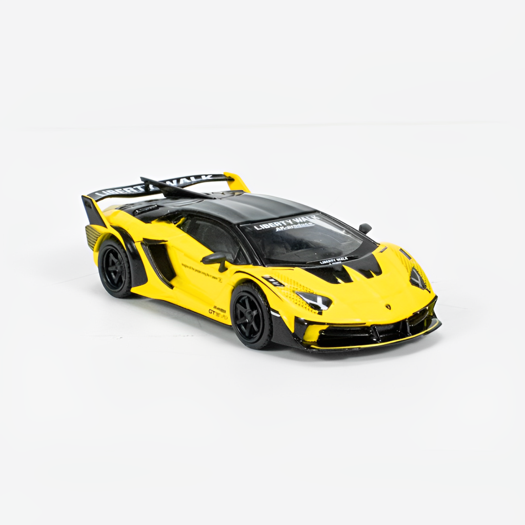 Mô hình xe Lamborghini Aventador GT EVO LB-Silhouette Works 1:64 MiniGT