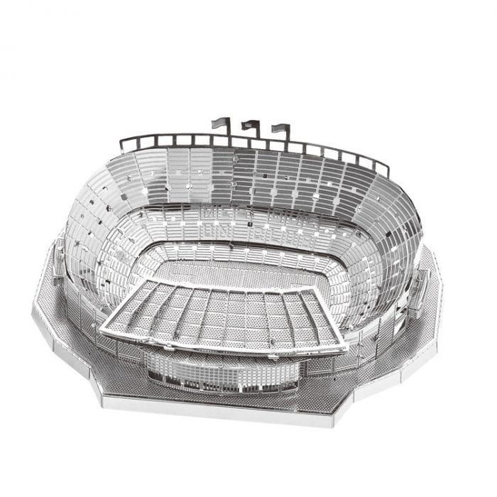  Mô hình kim loại lắp ráp 3D Camp Nou Stadium (Sân Vận Động Camp Nou) (Silver) – Metal Works MP278 