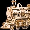 Mô hình gỗ lắp ráp 3D Steam Locomotive (Đầu Máy Xe Lửa Hơi Nước) (Wood Color) - Robotime LK701 - WP001