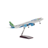 Mô hình máy bay Airbus Bamboo Airways 47cm lắp ráp có đèn Everfly