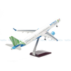 Mô hình máy bay Airbus Bamboo Airways 47cm lắp ráp có đèn Everfly