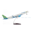 Mô hình máy bay Airbus Bamboo Airways 47cm lắp ráp có đèn Everfly