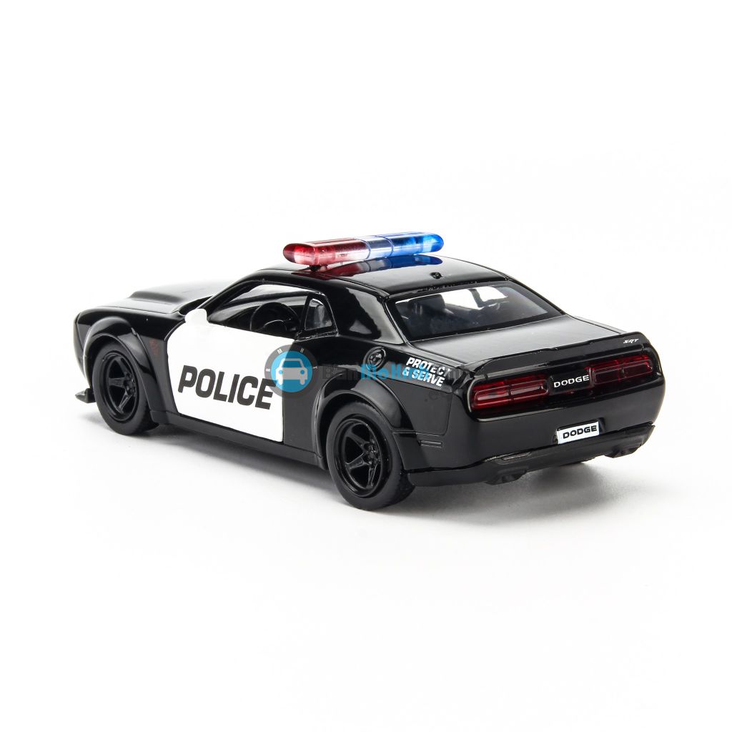 Mô hình xe Dodge Challange SRT Demon Police 1:36 UNI