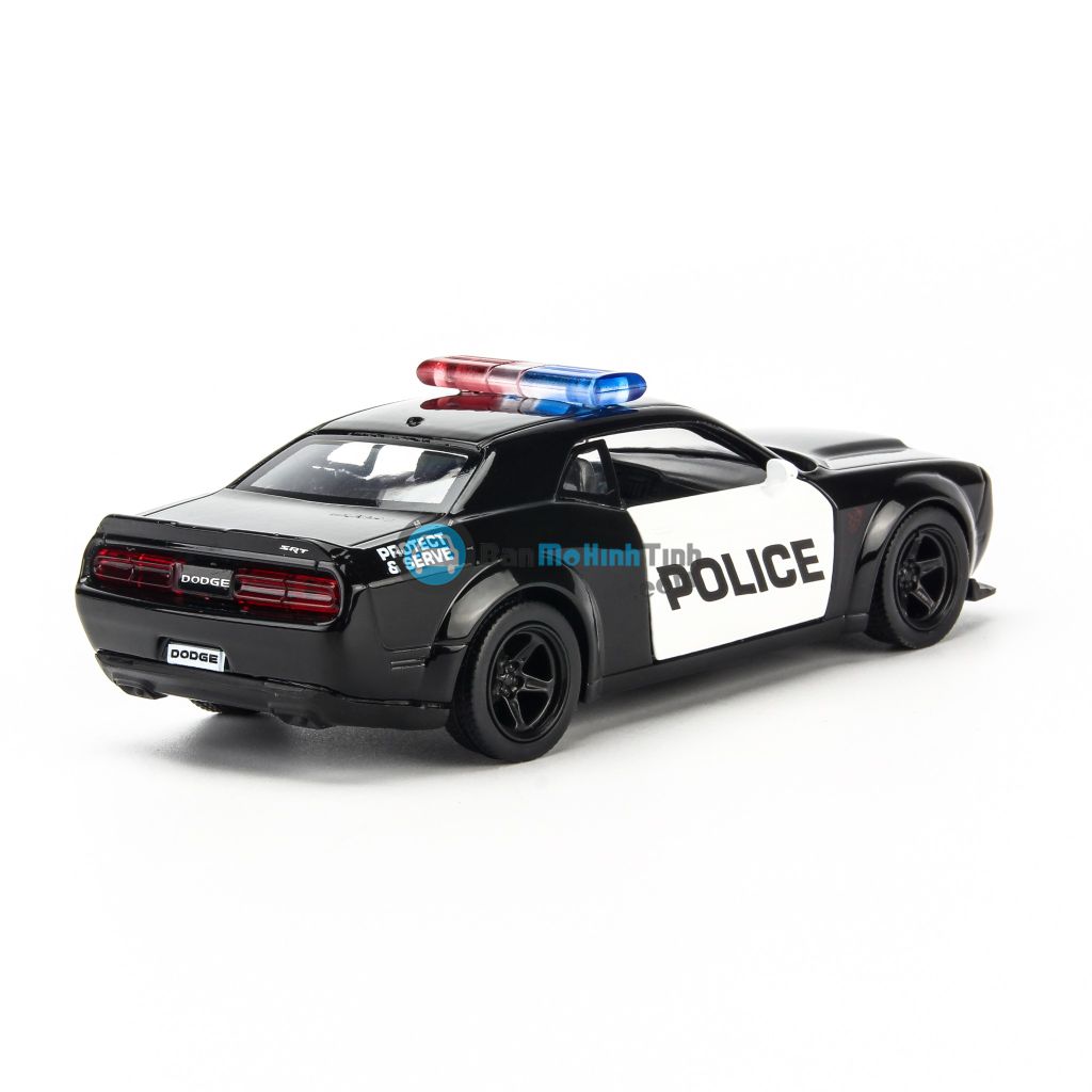 Mô hình xe Dodge Challange SRT Demon Police 1:36 UNI