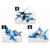 Bộ đồ chơi mô hình lắp ráp Máy bay phản lực chiến đấu 6in1 Sluban
