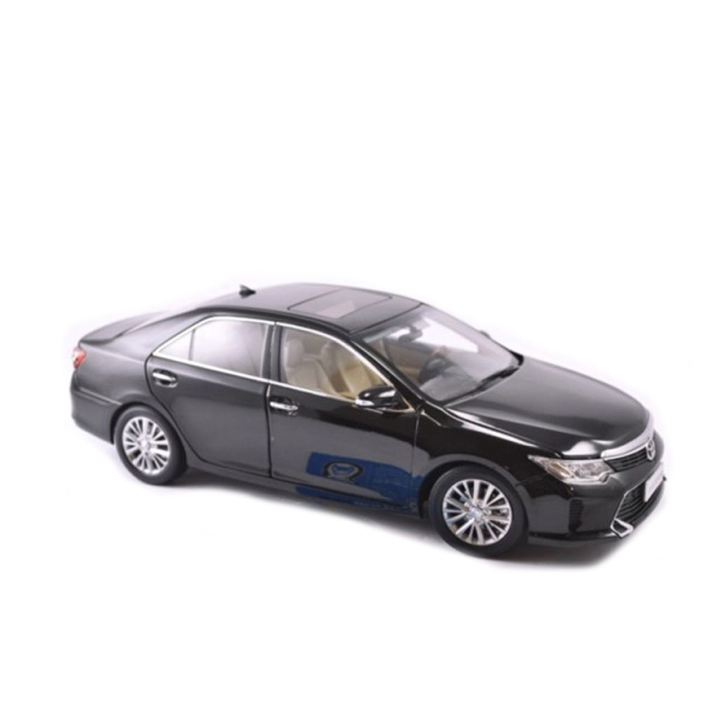 Mô hình xe Toyota Camry Facelift 2014 Black 1:18 Paudi