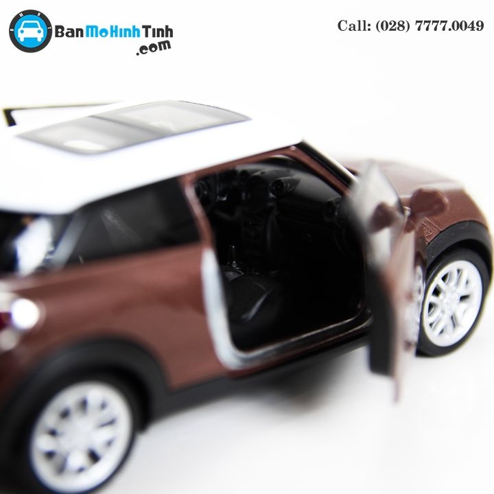 MÔ HÌNH MINI COOPER S PACEMAN BROWN 1:36 WELLY- 43685