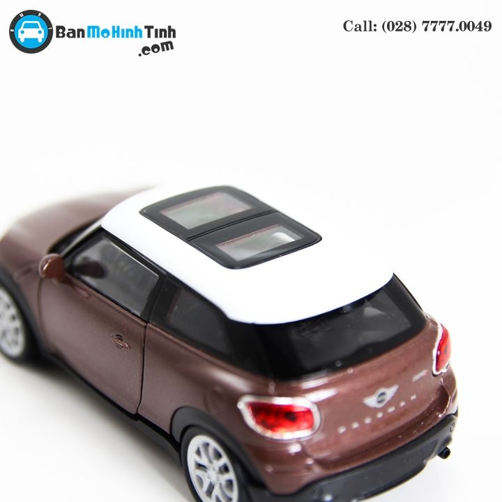 MÔ HÌNH MINI COOPER S PACEMAN BROWN 1:36 WELLY- 43685
