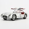 Mô hình xe Mercedes-Benz 300SLR Coupe Uhlenhaut 1:18 Maisto Silver (5)