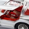Mô hình xe Mercedes-Benz 300SLR Coupe Uhlenhaut 1:18 Maisto Silver (7)