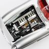 Mô hình xe Mercedes-Benz 300SLR Coupe Uhlenhaut 1:18 Maisto Silver (6)