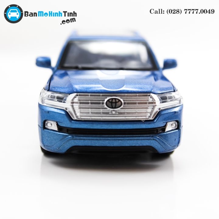 MÔ HÌNH TOYOTA LAND CRUISER 2019-V8 BLUE 1:32 MINIAUTO