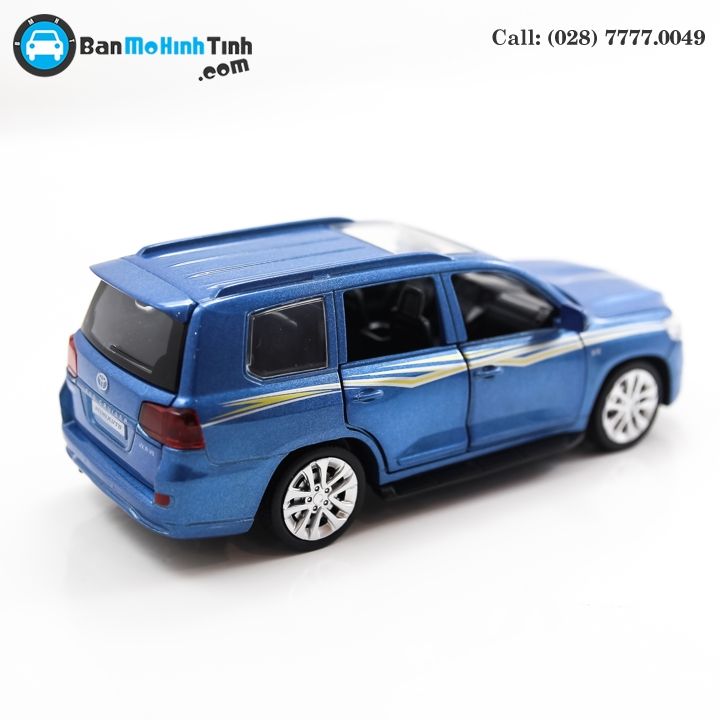 MÔ HÌNH TOYOTA LAND CRUISER 2019-V8 BLUE 1:32 MINIAUTO