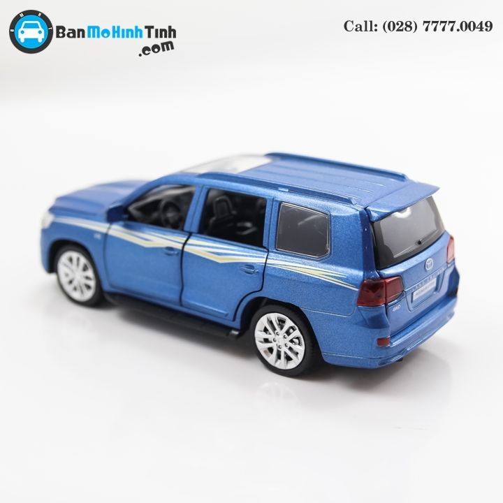 MÔ HÌNH TOYOTA LAND CRUISER 2019-V8 BLUE 1:32 MINIAUTO