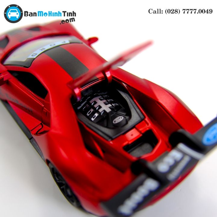 MÔ HÌNH FORD GT ECOBOOST 2017 RED 1:32- NEWAO
