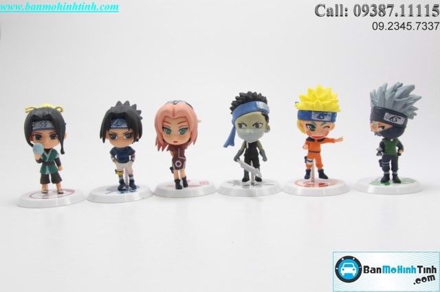 Mô hình Naruto-Set Naruto Dattebayo Battle Zabuza Chibi Banpresto Mh5403