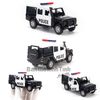 Mô hình xe cảnh sát Land rover Defender 1:36 Jackiekim (3)