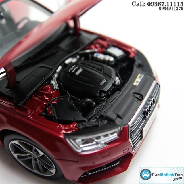 MÔ HÌNH AUDI A4 ALL NEW 2017 SEDAN RED 1:18 DEALER