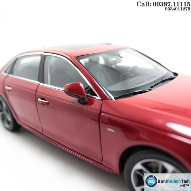 MÔ HÌNH AUDI A4 ALL NEW 2017 SEDAN RED 1:18 DEALER