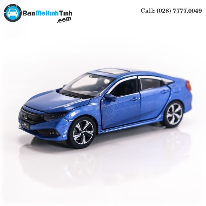 MÔ HÌNH HONDA CIVIC BLUE 1:32 JACKIE KIM