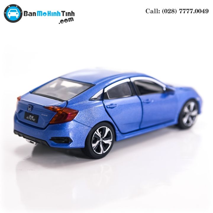 MÔ HÌNH HONDA CIVIC BLUE 1:32 JACKIE KIM