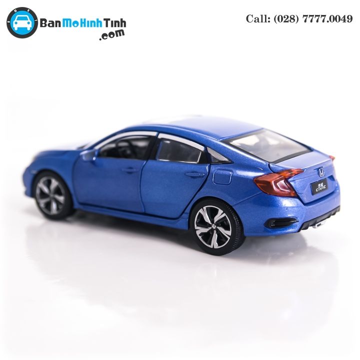 MÔ HÌNH HONDA CIVIC BLUE 1:32 JACKIE KIM