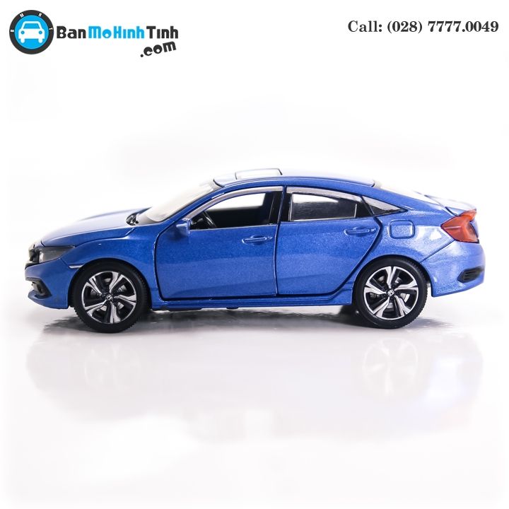 MÔ HÌNH HONDA CIVIC BLUE 1:32 JACKIE KIM